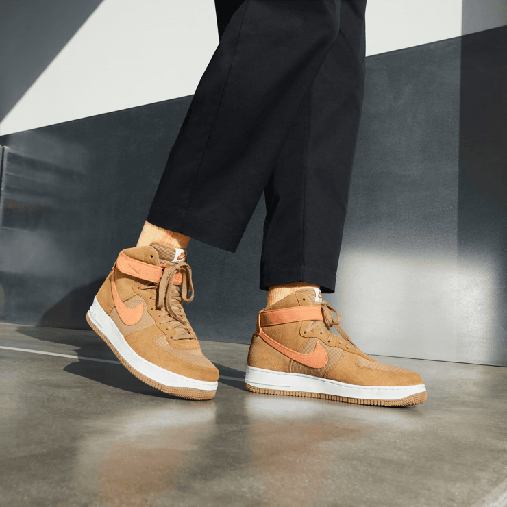 Nike Air Force 1 High '07 LX 'Dark Driftwood Hot Curry' Angle 0