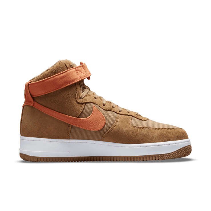 Nike Air Force 1 High '07 LX 'Dark Driftwood Hot Curry' Angle 1