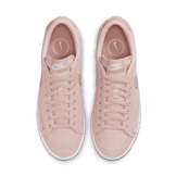 Nike Blazer Low Platform Essential 'Pink Oxford Woven' (W) Angle 1