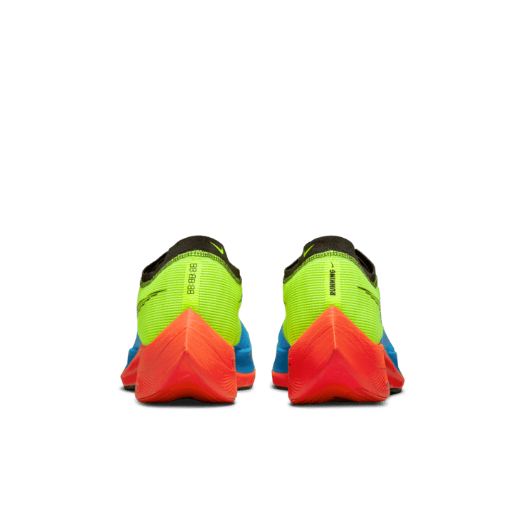 Nike ZoomX Vaporfly Next% 2 'Volt Bright Crimson' Angle 3