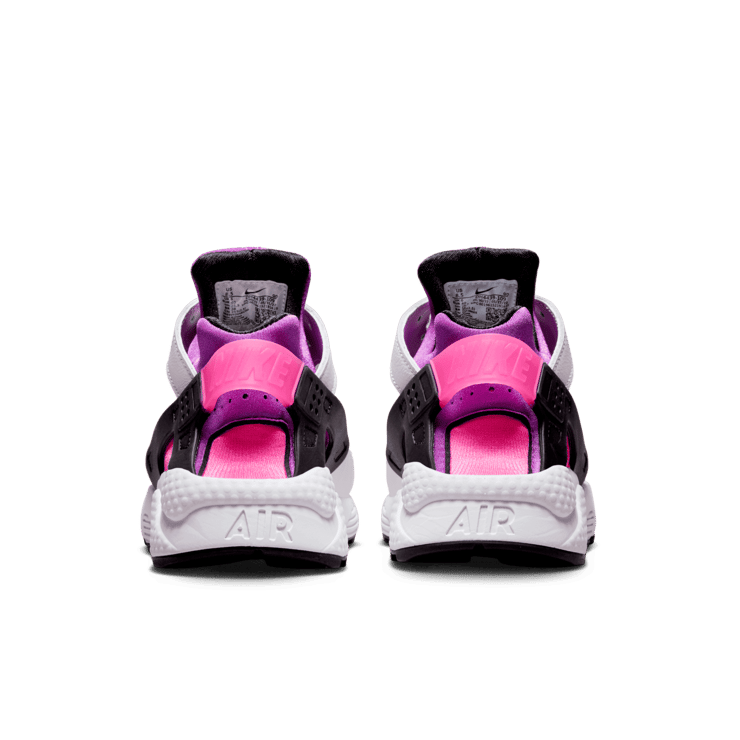 Nike Air Huarache 'White Hyper Pink Purple' (W) Angle 3