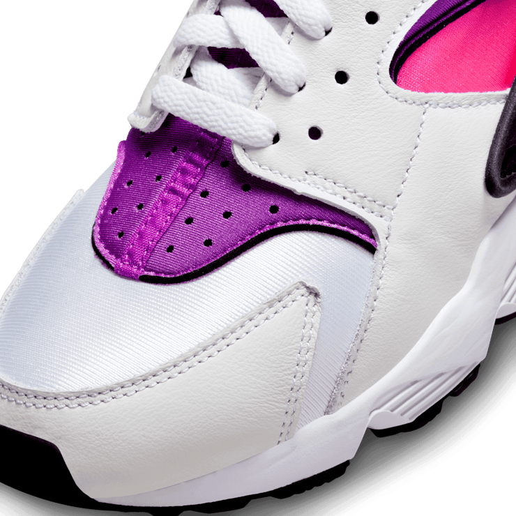 Nike Air Huarache 'White Hyper Pink Purple' (W) Angle 4