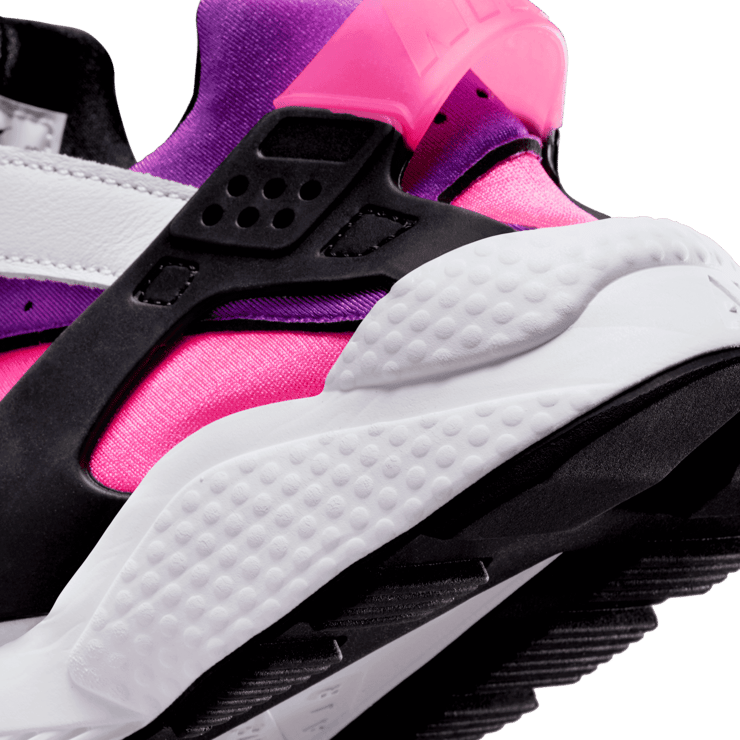 Nike Air Huarache 'White Hyper Pink Purple' (W) Angle 5