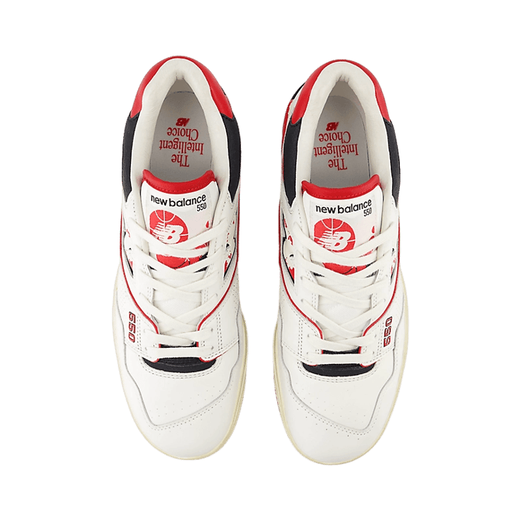 New Balance 550 Vintage Red Angle 1