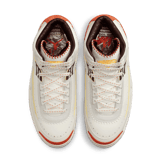 Air Jordan 2 Retro Maison Chateau Rouge Angle 1
