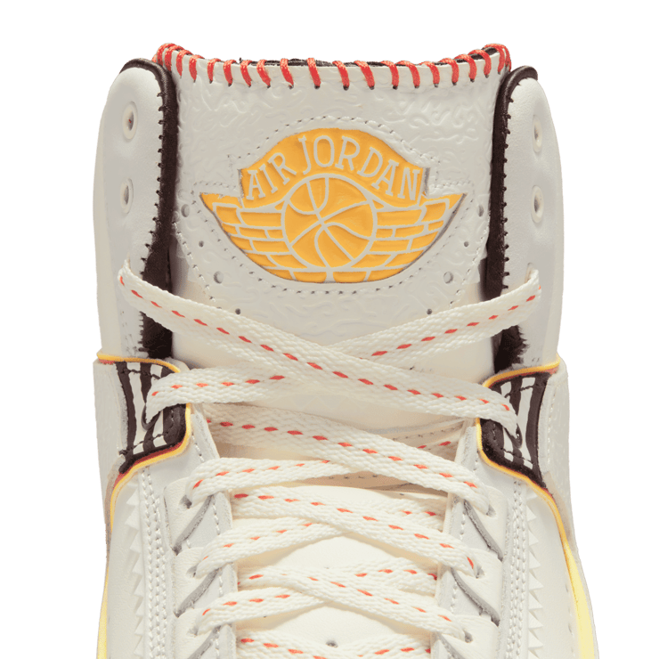 Air Jordan 2 Retro Maison Chateau Rouge Angle 6