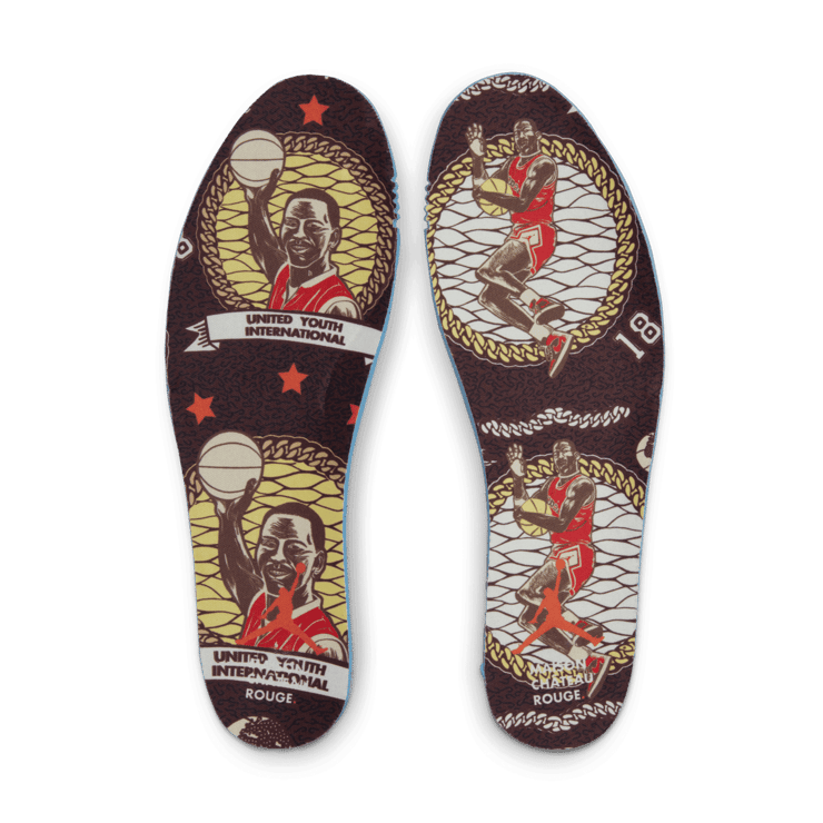 Air Jordan 2 Retro Maison Chateau Rouge Angle 8