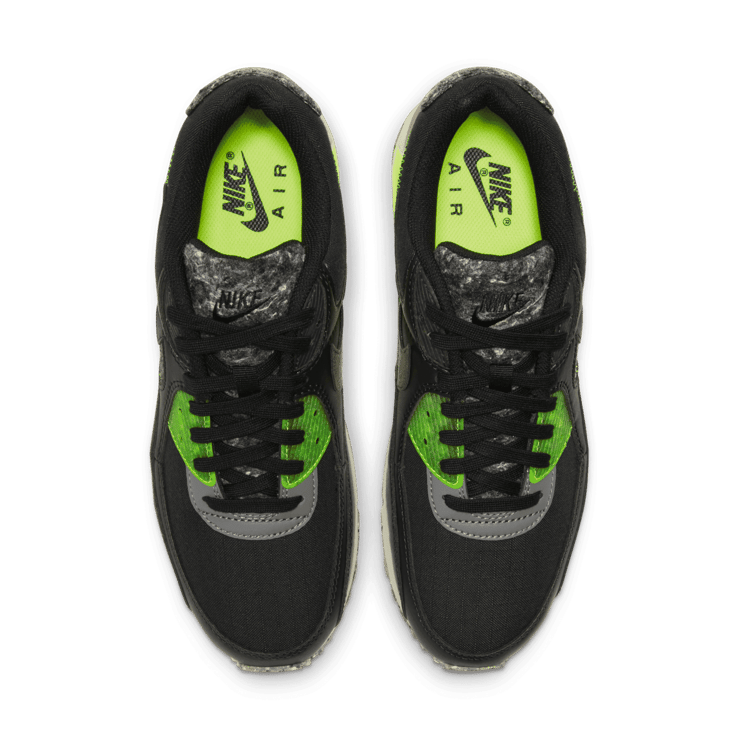 Nike Air Max 90 M2Z2 'Recycled Wool Pack - Black Electric Green' Angle 1