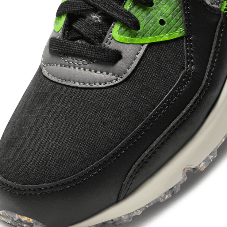 Nike Air Max 90 M2Z2 'Recycled Wool Pack - Black Electric Green' Angle 4