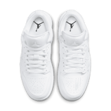 Air Jordan 1 Low 'Triple White' (W) Angle 1