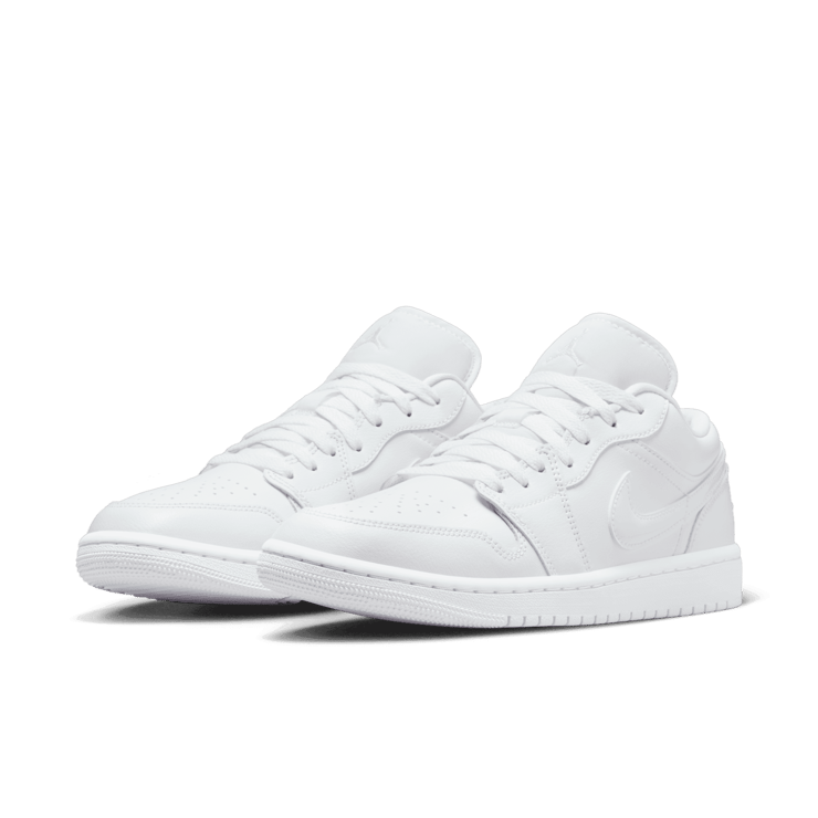 Air Jordan 1 Low 'Triple White' (W) Angle 2