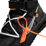 Nike Air Force 1 Mid Off-White Black Angle 9