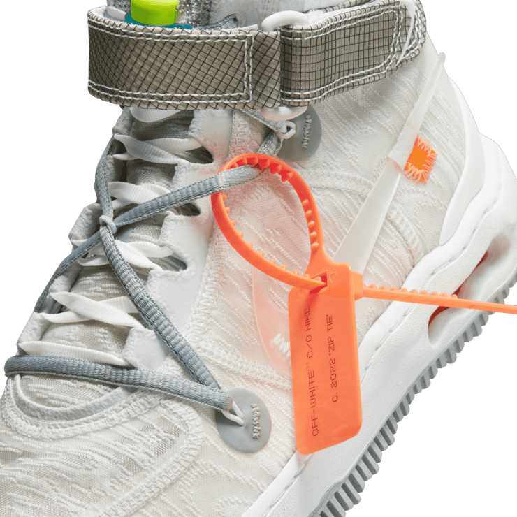 Nike Air Force 1 Mid Off-White White Angle 9