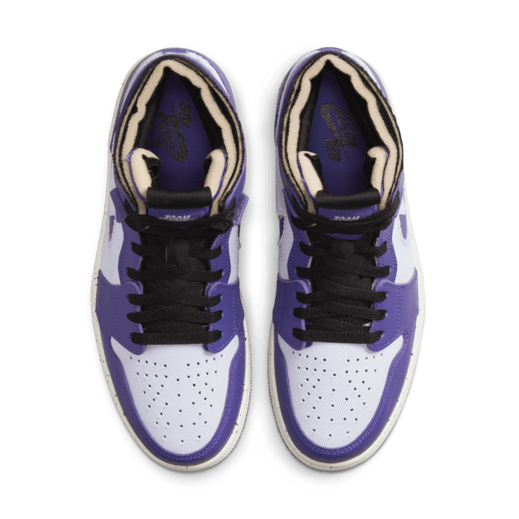 Jordan 1 High Zoom Air CMFT Crater Purple Angle 1