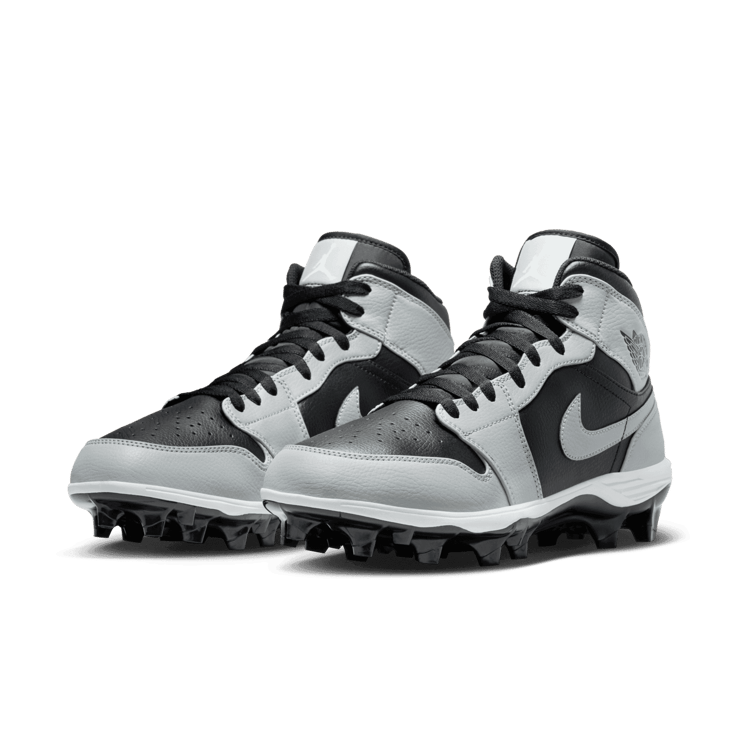Jordan 1 Mid TD Cleat 'Shadow 2.0' Angle 2