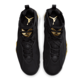 Jordan True Flight 'Black Metallic Gold' Angle 1