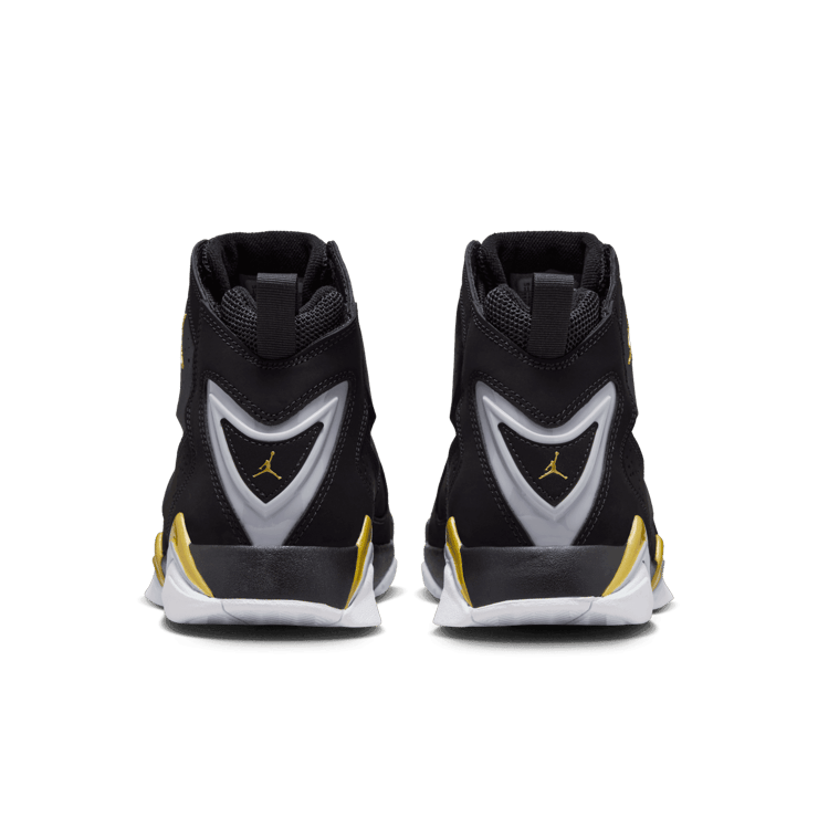 Jordan True Flight 'Black Metallic Gold' Angle 3