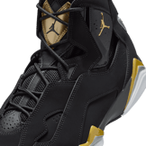 Jordan True Flight 'Black Metallic Gold' Angle 4