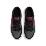 Nike Dunk Low Black Red Blue (GS) Angle 1
