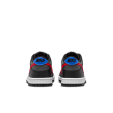 Nike Dunk Low Black Red Blue (GS) Angle 3