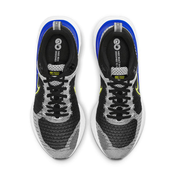 Nike React Infinity Run Flyknit 2 'Racer Blue Cyber' Angle 1