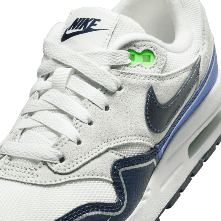 Nike Air Max 1 Obsidian Royal Green Strike (GS) Angle 4