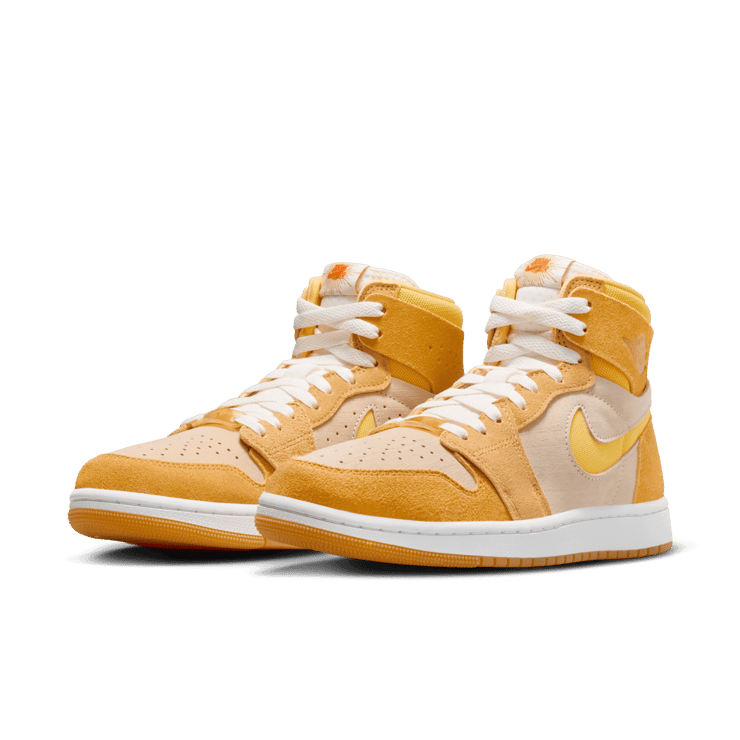 Air Jordan 1 High Zoom CMFT 2 Yellow Ochre (W) Angle 2
