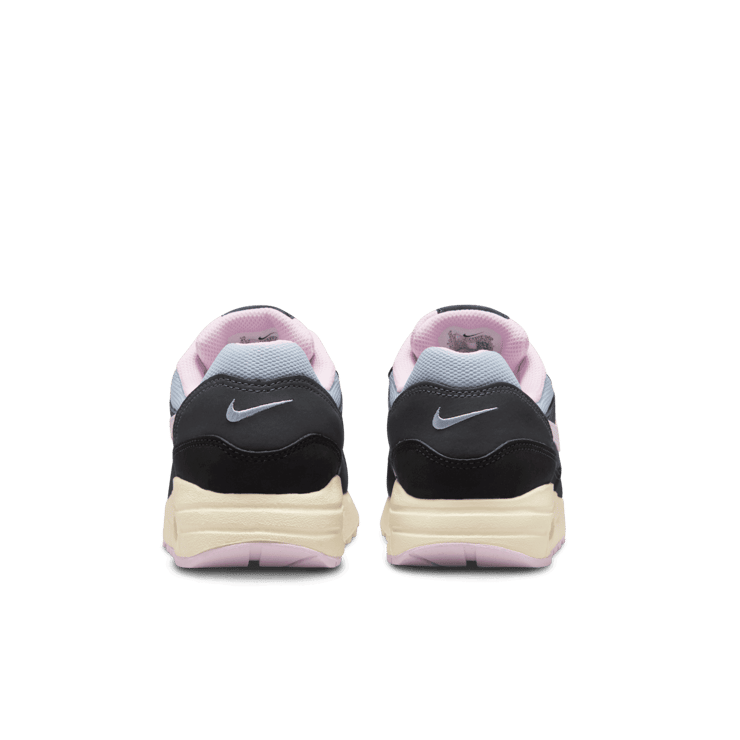 Nike Air Max 1 Black Anthracite Pink Foam (GS) Angle 3