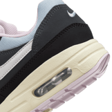 Nike Air Max 1 Black Anthracite Pink Foam (GS) Angle 5