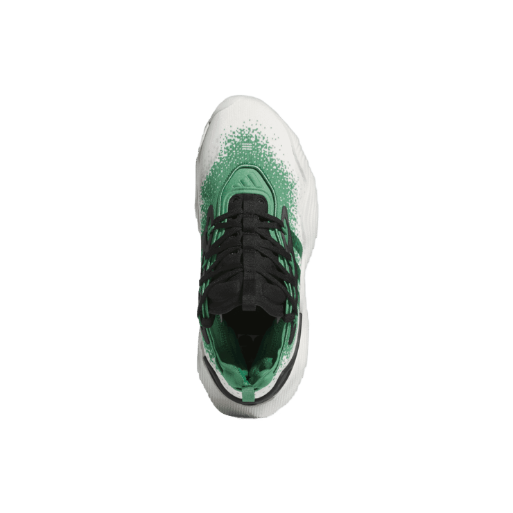 adidas Trae Young 3 Off White Preloved Green Angle 0