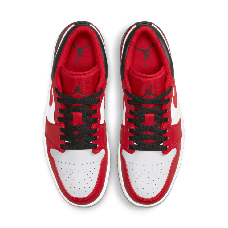 Jordan 1 Low Reverse Black Toe Angle 1