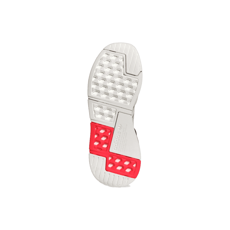 adidas NMD G_1 Crystal White Solar Red Angle 1