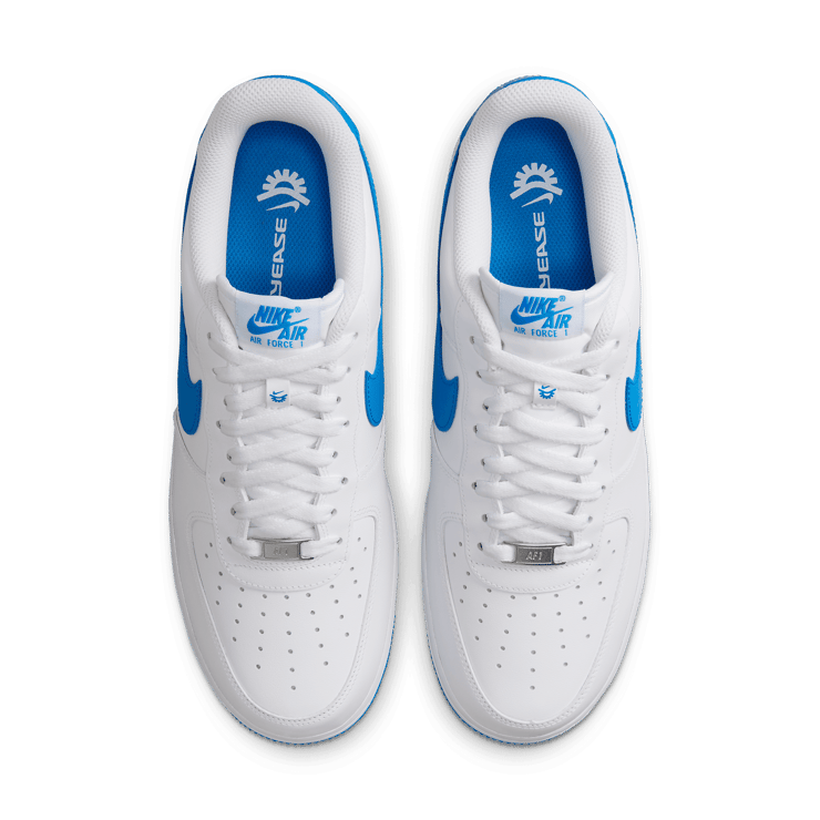 Nike Air Force 1 Low EasyOn White Hyper Royal Angle 1
