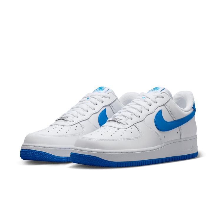 Nike Air Force 1 Low EasyOn White Hyper Royal Angle 2