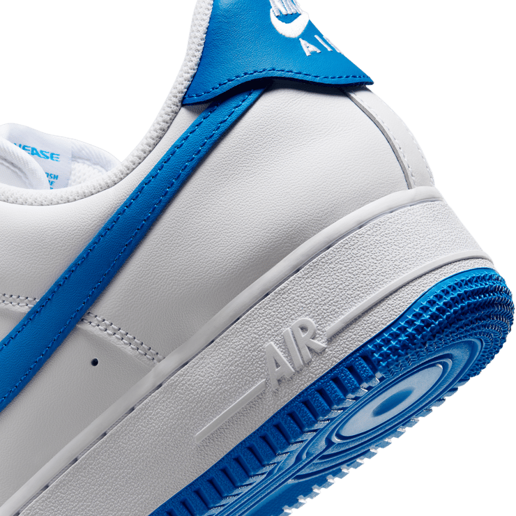 Nike Air Force 1 Low EasyOn White Hyper Royal Angle 5