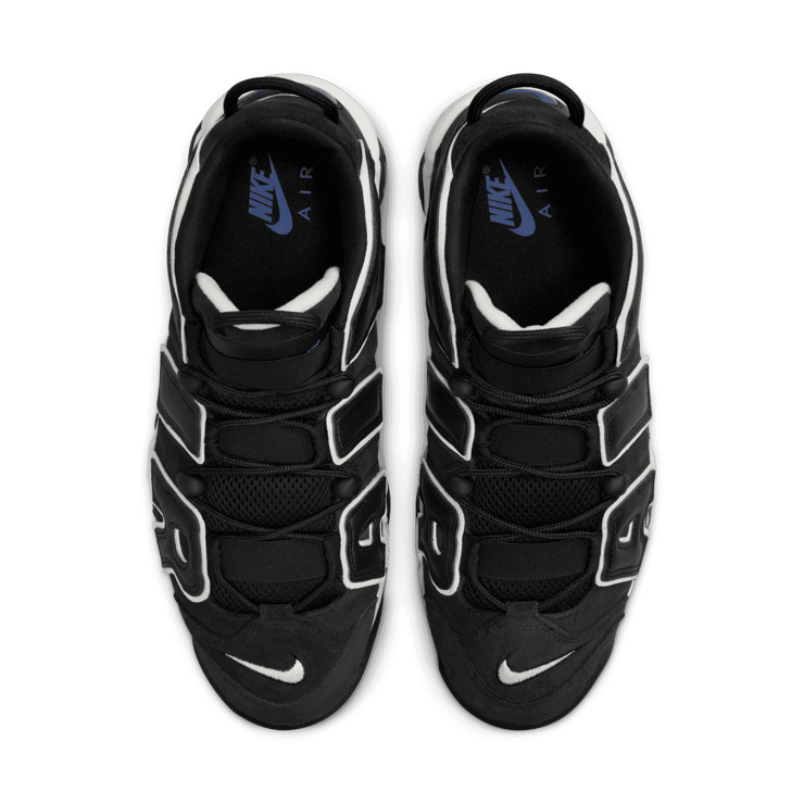 Nike Air More Uptempo Black Star Blue Angle 1