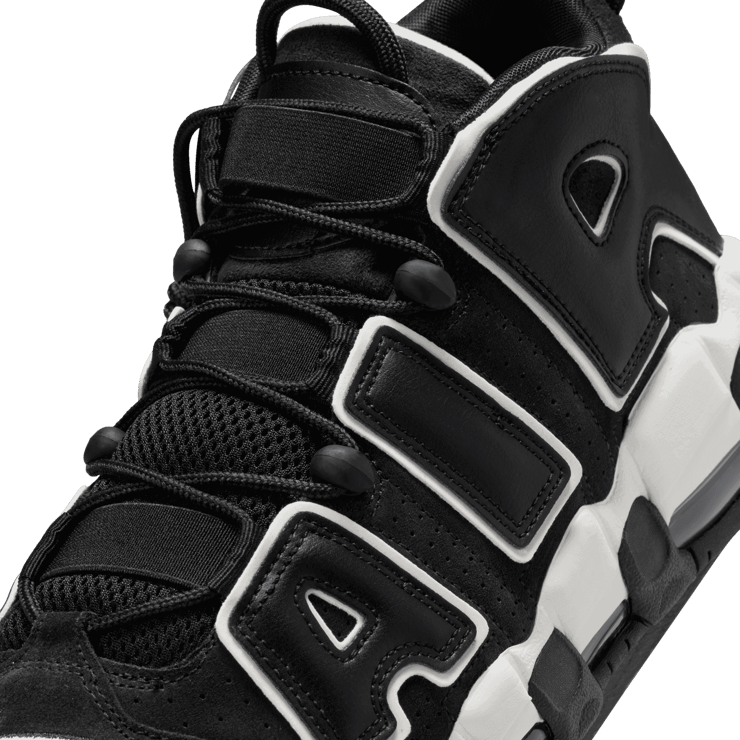 Nike Air More Uptempo Black Star Blue Angle 4