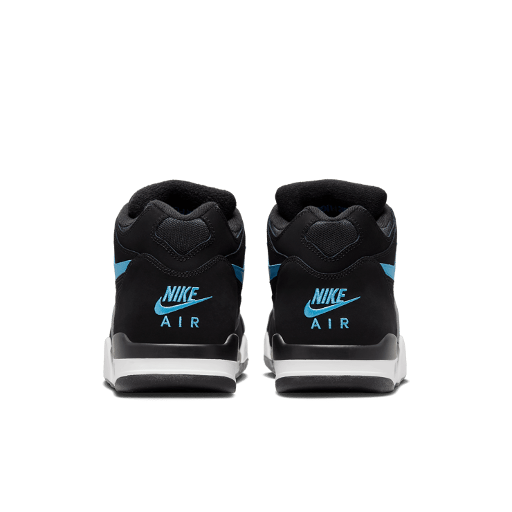 Nike Air Flight 89 Black Noise Aqua Angle 3