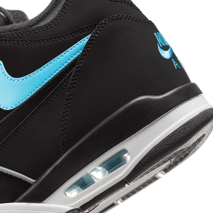 Nike Air Flight 89 Black Noise Aqua Angle 5