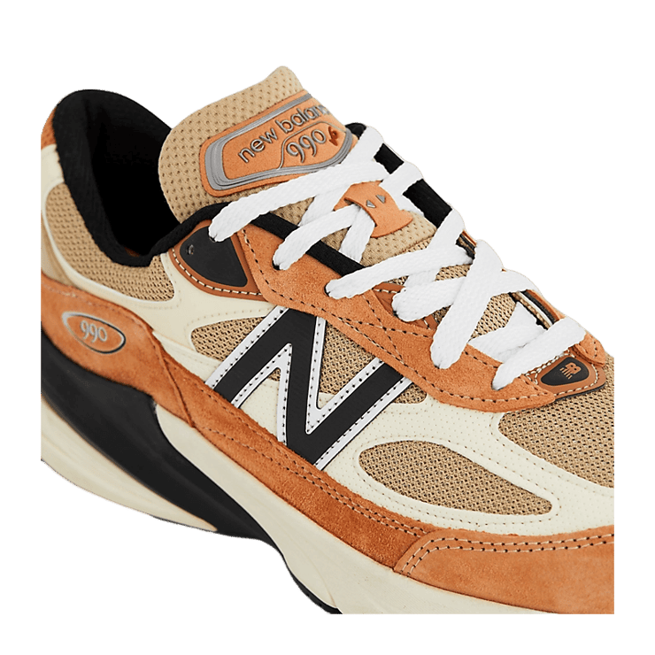 New Balance 990v6 Made in USA Sepia Stone Angle 4