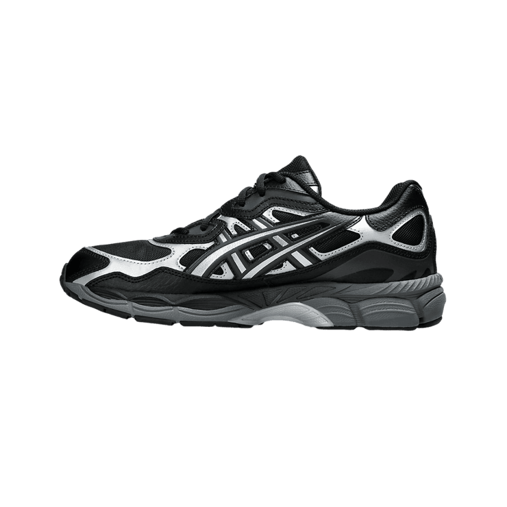 Asics Gel-NYC Black Graphite Grey Angle 2