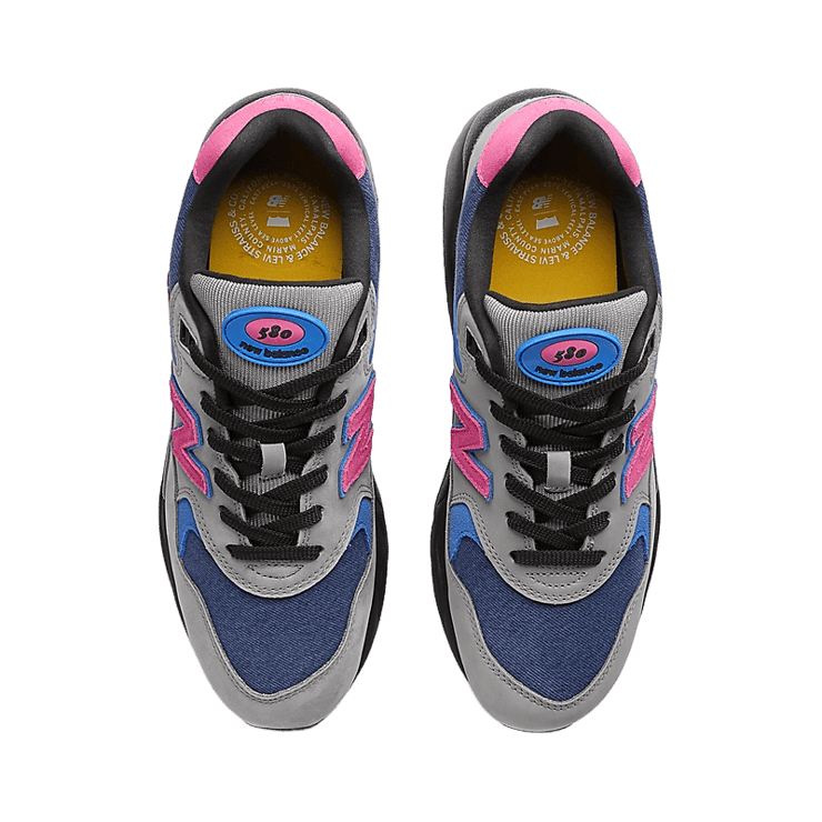 New Balance 580 Levi's Grey Angle 1