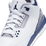 Air Jordan 3 Retro White Midnight Navy (GS) Angle 3