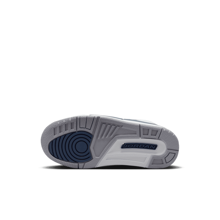 Air Jordan 3 Retro White Midnight Navy (PS) Angle 0