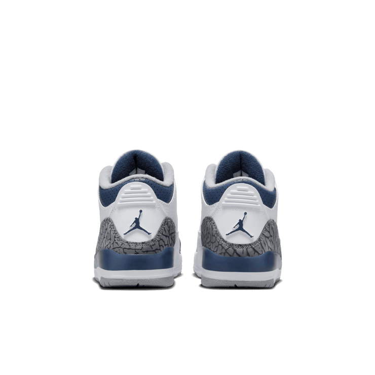 Air Jordan 3 Retro White Midnight Navy (PS) Angle 3