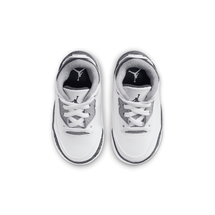 Air Jordan 3 Retro White Midnight Navy (TD) Angle 1