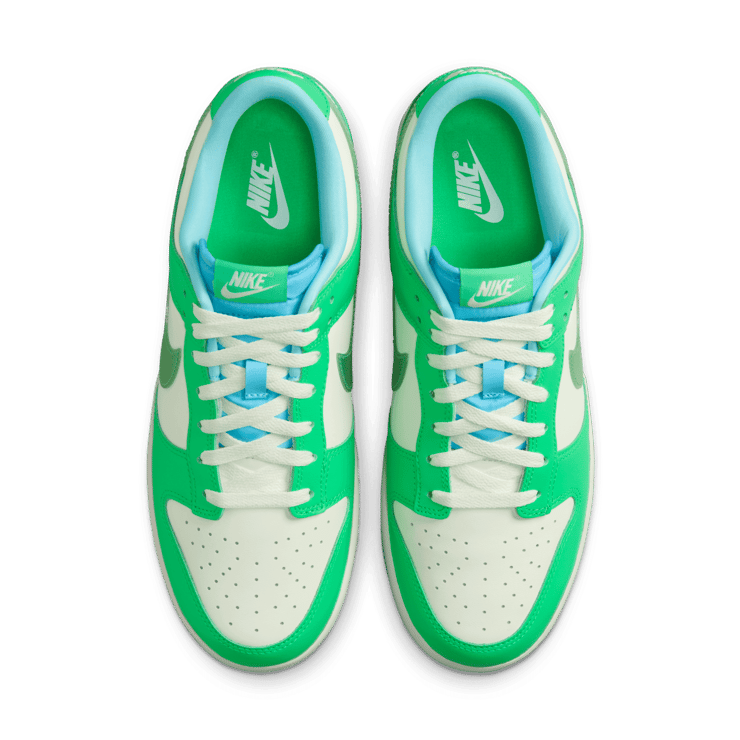 Nike Dunk Low Green Shock Aquarius Blue Angle 1