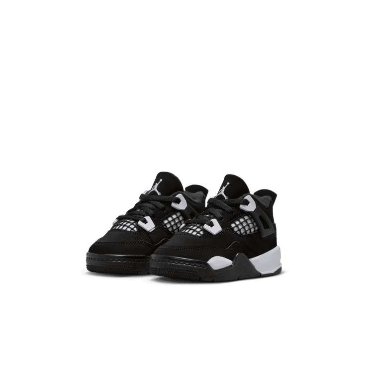 Air Jordan 4 Retro White Thunder (TD) Angle 2