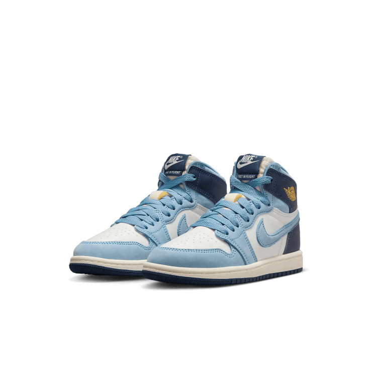 Air Jordan 1 Retro High OG University Blue Midnight Navy (PS) Angle 2