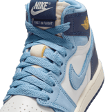 Air Jordan 1 Retro High OG University Blue Midnight Navy (PS) Angle 4
